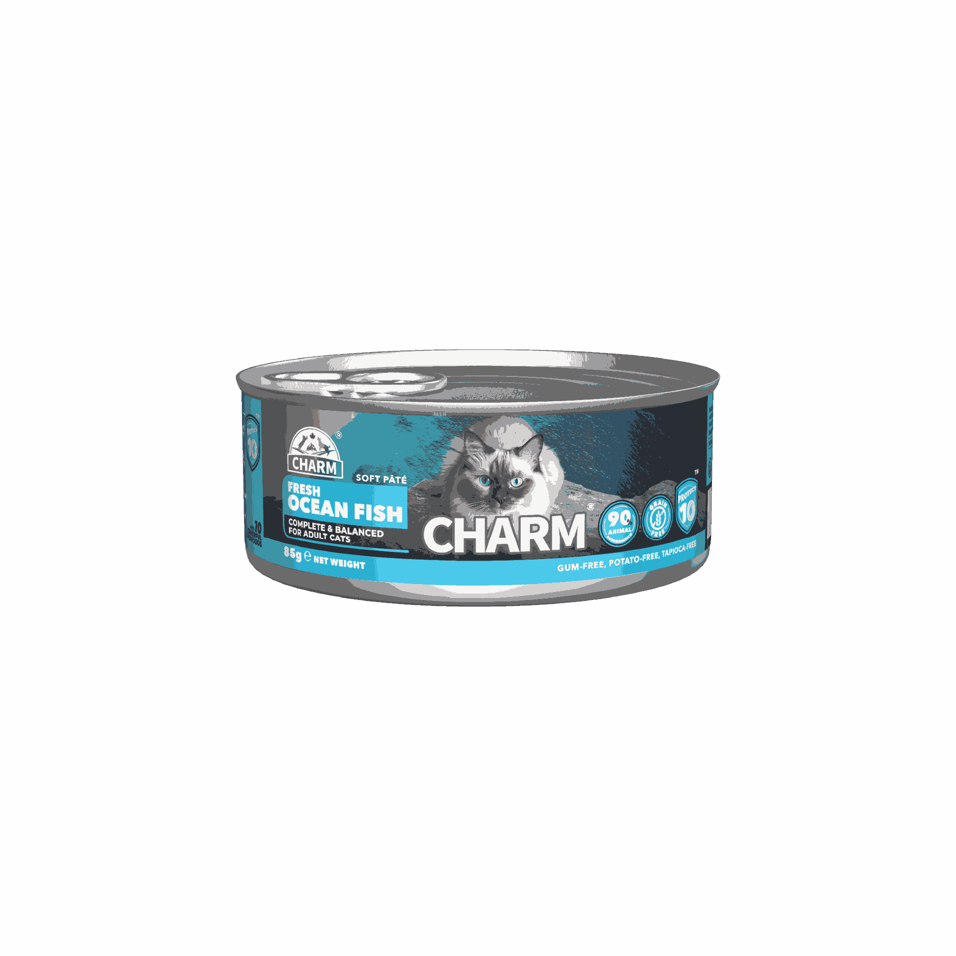 CHARM Fresh Ocean Fish Patè Cat Food 85 g